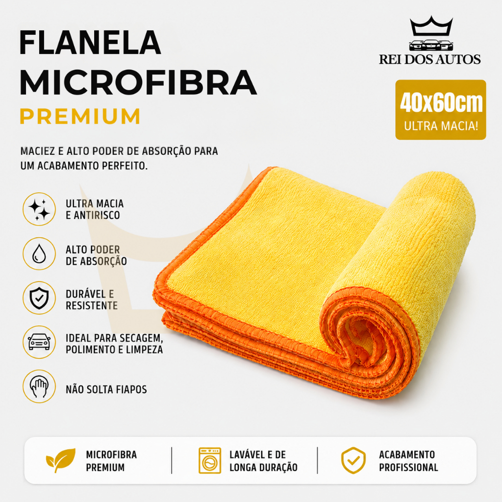 Kit Polimento 2 Unidades Fast Cut Autoamerica 1kg Corte Pesado + 2 Flanelas Microfibra — imagem 2 de 2