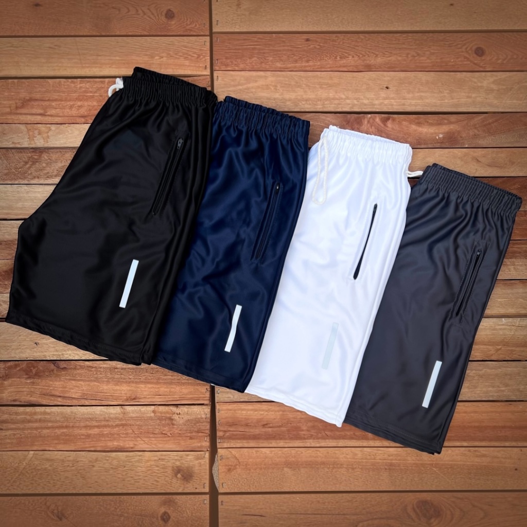 Kit 02, 03, 04 e 06 Bermudas Short Masculino Básico Pro Dia-a-Dia - Diversas Cores e Kits - Queima de Estoque!