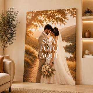 Quadro Decorativo Placa Decorativa 1 Peça 90x60Cm Personalizado Com Sua Foto Qualquer Ima…