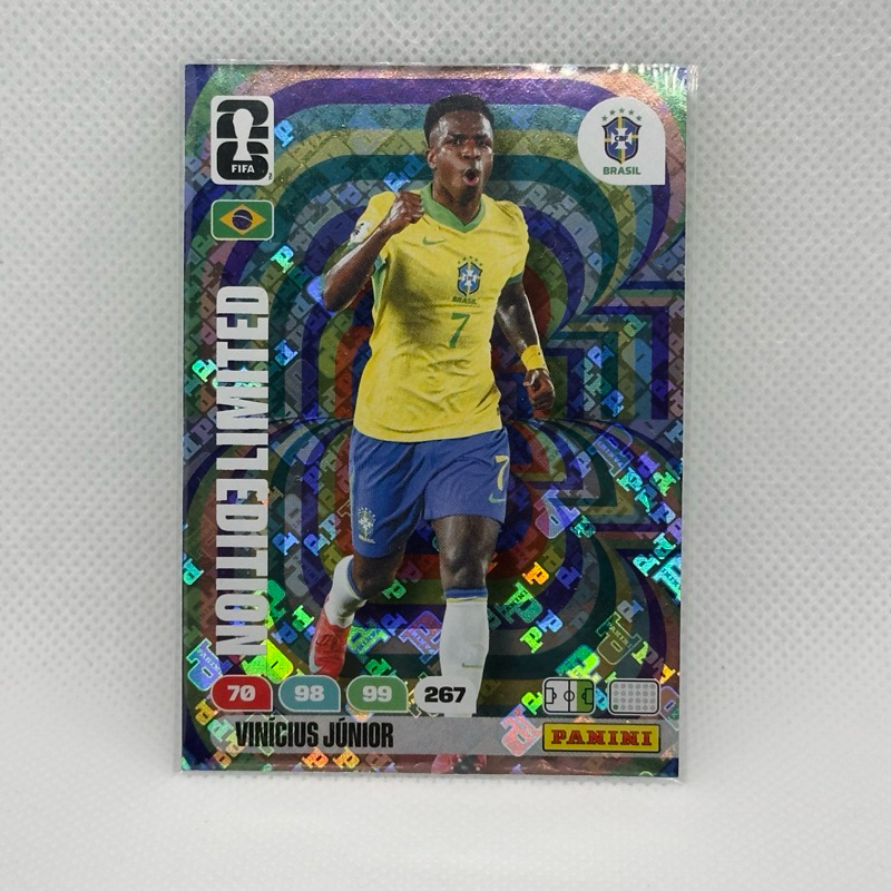 Card Adrenalyn XL Limited Edition com Toploader Copa do Mundo 2026