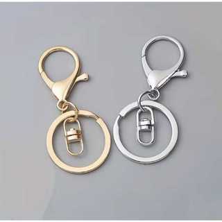 Argola para chaveiro 30mm com fecho Lagosta Kit com até 50 unidades  Mosquetão
