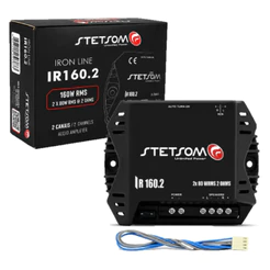 Módulo Stetsom 160w 160.2 Digital Som Automotivo 2 Canais