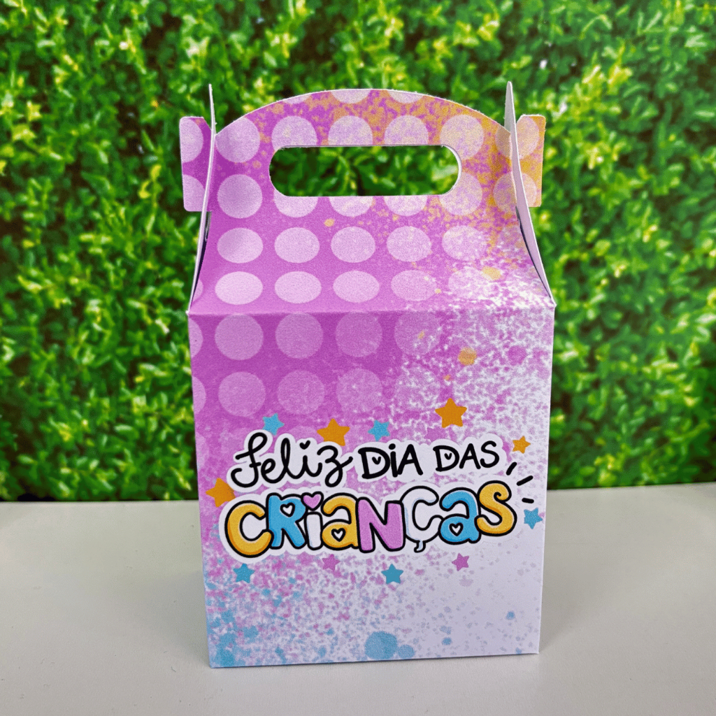 Kit Caixinhas Surpresa Dia das Criança Caixa Maleta Brinde Decoração — imagem 2 de 2