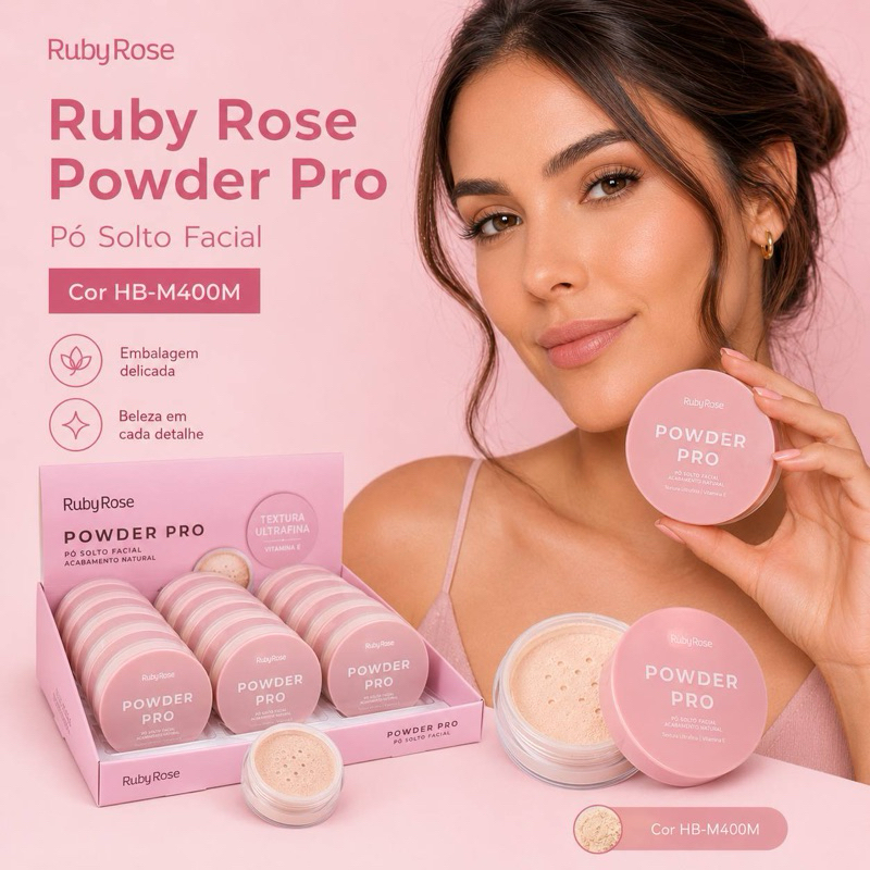 Po Solto POWDER Ruby Rose HB-M400M