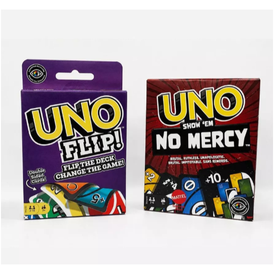 Jogo De Carta Edição Limitada Jogo Tabuleiro FLIP, No Mercy, Black, Tradicional