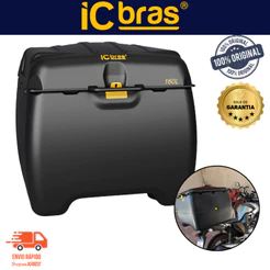 Caixa Baú Bauleto 160 Litros Motoboy Entrega Delivery Icbras Resistente Oferta Motoboy Grande