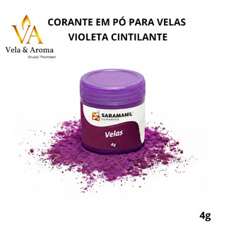 Corante em pó concentrado, ideal para tingimento de velas artesanais.