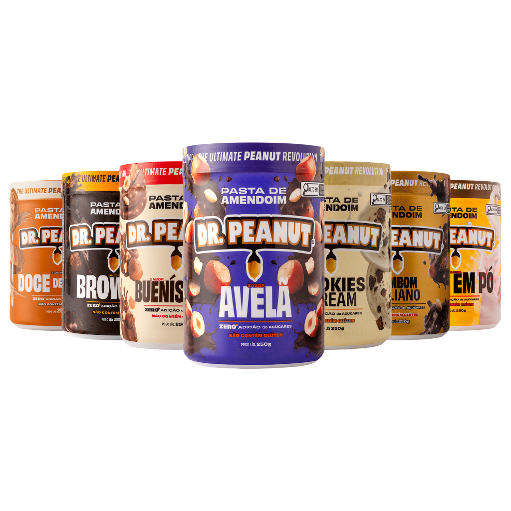 Pasta de Amendoim Dr. Peanut 250g - Vários Sabores