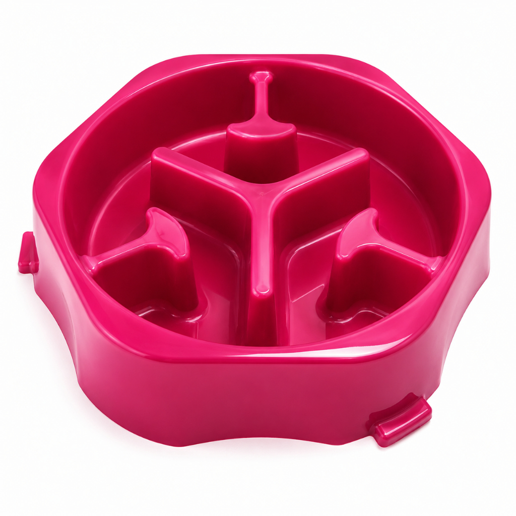 Comedouro Lento para Cachorro Labirinto Educativo Interativo Pote de Ração 300ml 800ml 2500ml