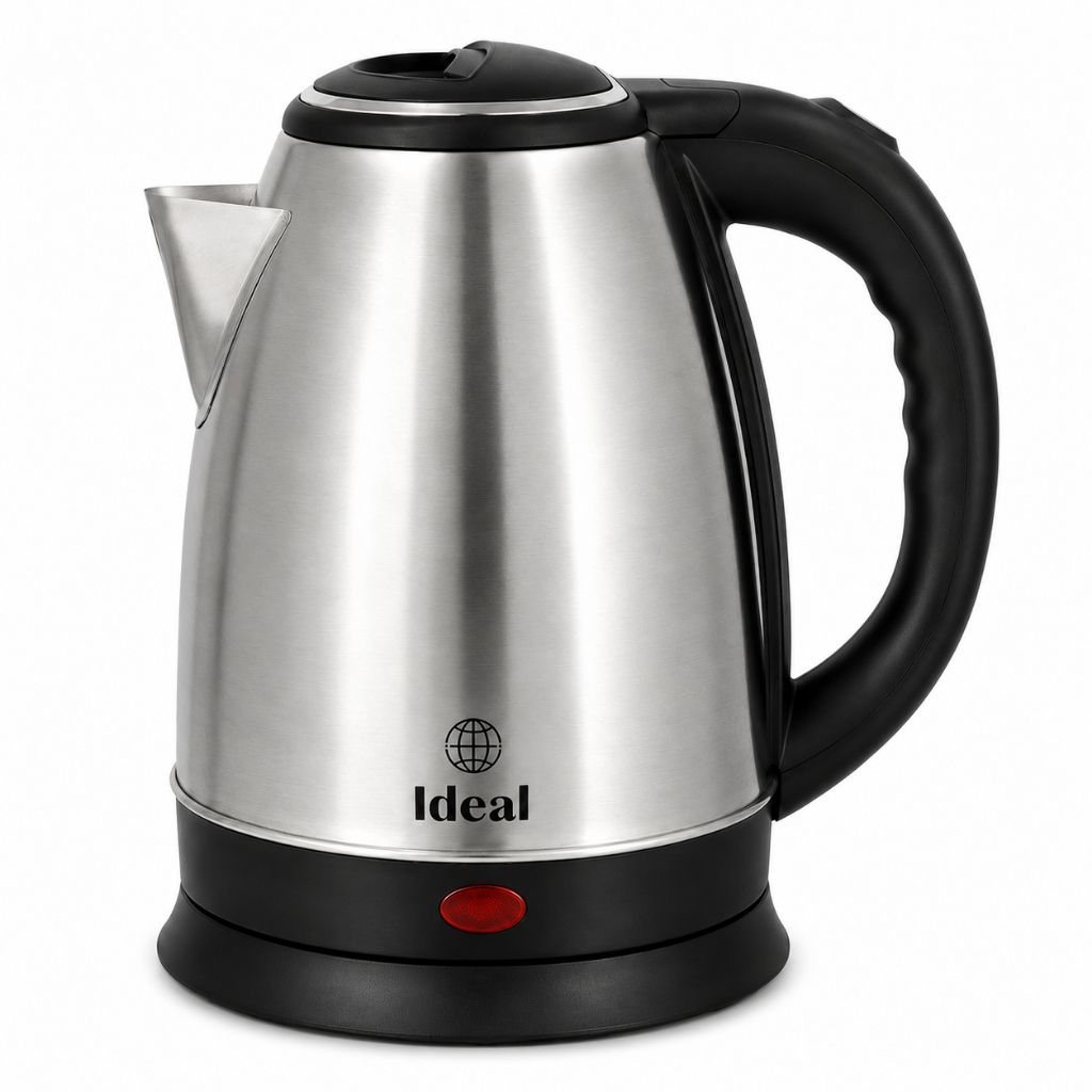 Chaleira Elétrica 1.8 Litros Inox Jarra Com Desligamento Automático Aquecimento Rápido Resistente