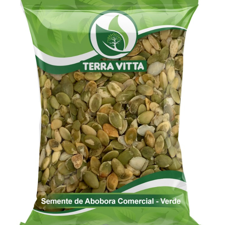 Semente de Abóbora Crua Verde - Comercial