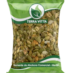 Semente de Abóbora Crua Verde - Comercial
