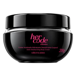 Her Code Clímax - Creme Aveludado Hidratante Desodorante Corporal 200g
