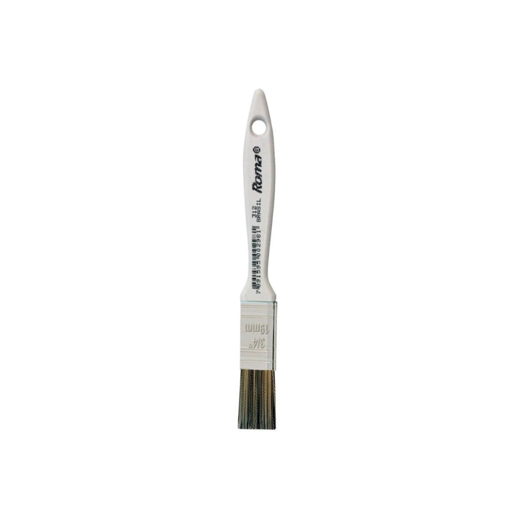 Trincha Média 312 Cerda Pincéis Roma Sint Gris 3/4"