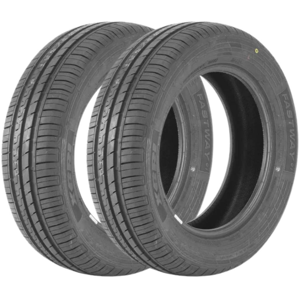 Kit 2 Pneus 185/65 R15 XBRI Fastway C1 88H Novos Aro 15