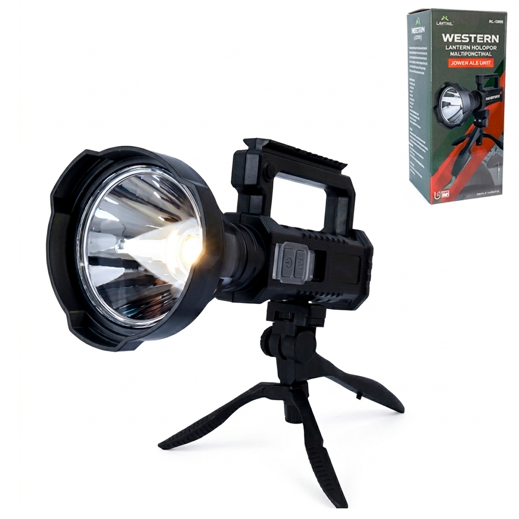 Lanterna Holofote Led Super Potente Recarregável Usb Pesca