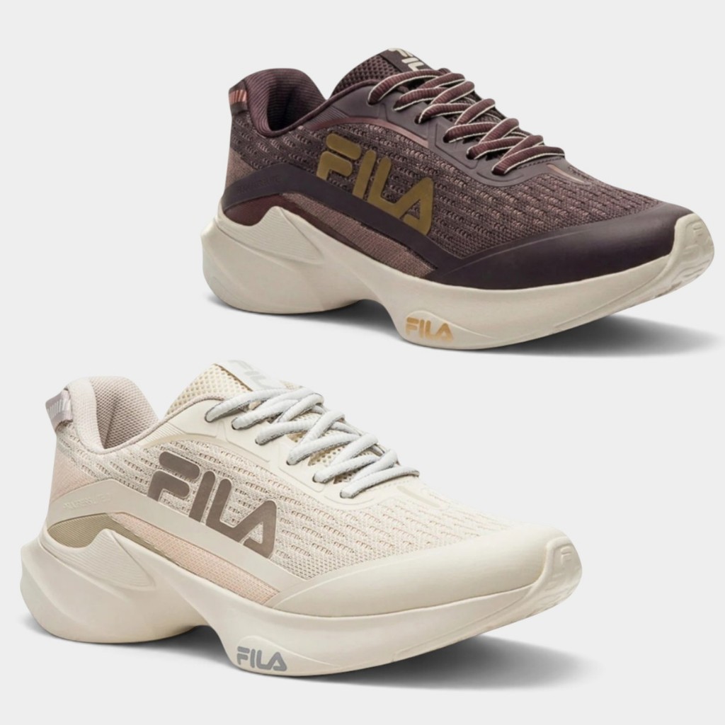 Tênis Feminino Fila Progress Lite 2 Academia Treino Original Confortavel Caminhada