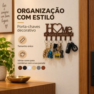Porta chave de parede Home