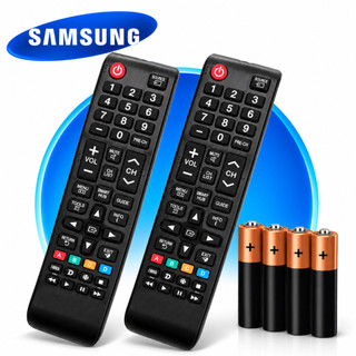 Controle Remoto Para Tv Samsung Smart 4k Lcd Hd Oled Com Pilhas Tecla Smart Hub Futebol Universal Compatível