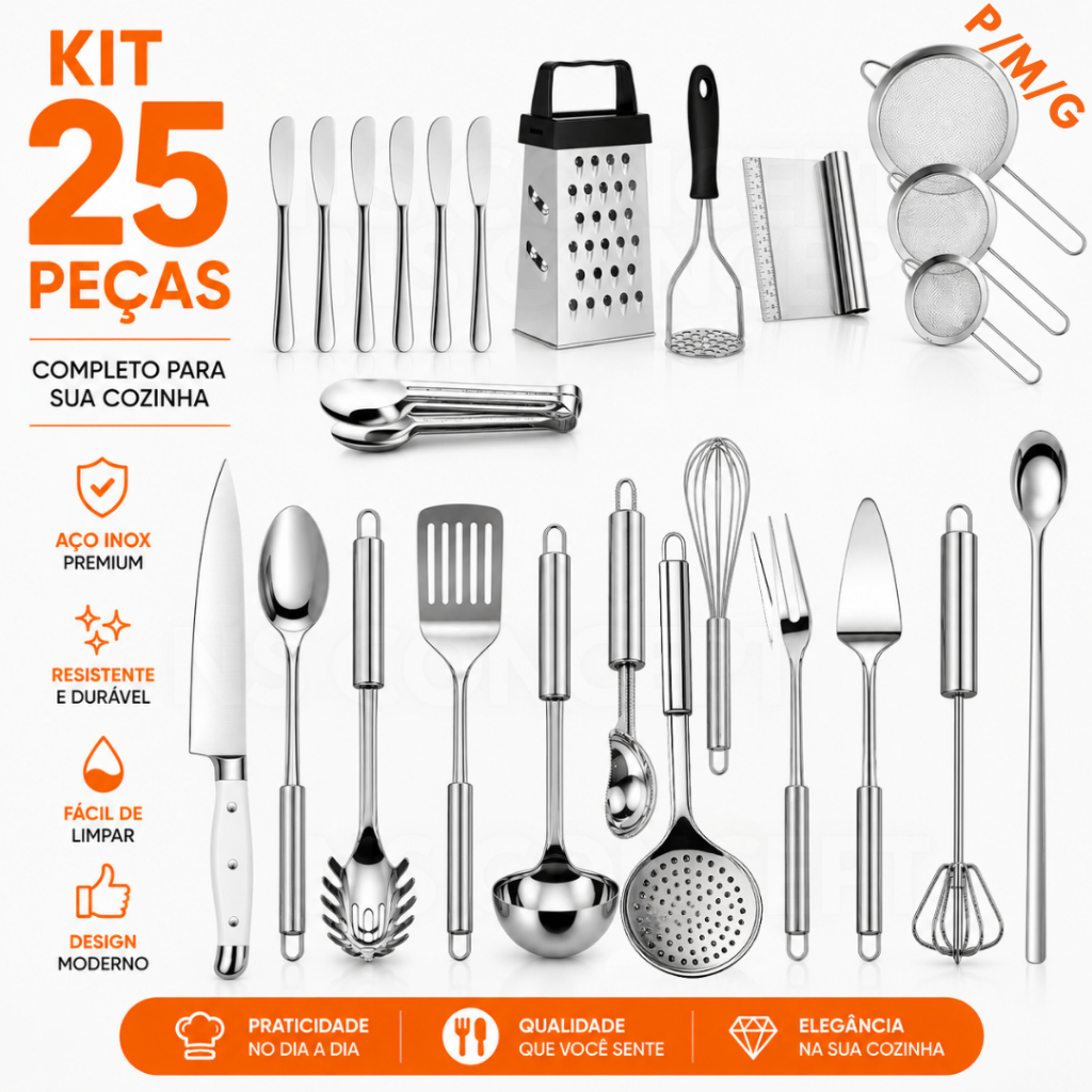 Utensílios para Cozinha em Geral Kit Cozinha Utencilios de Cozinha Utensílios de Casa em Geral