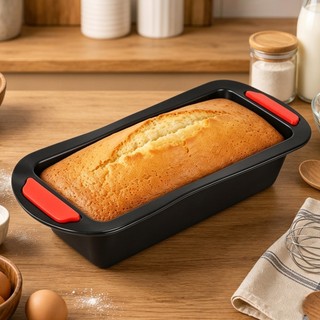 Forma de Silicone Assadeira Retangular Bolo Inglês Antiaderente Para Pães Tortas Bolos e …
