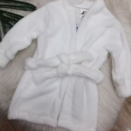 roupão infantil bebê para ensaio fotográfico