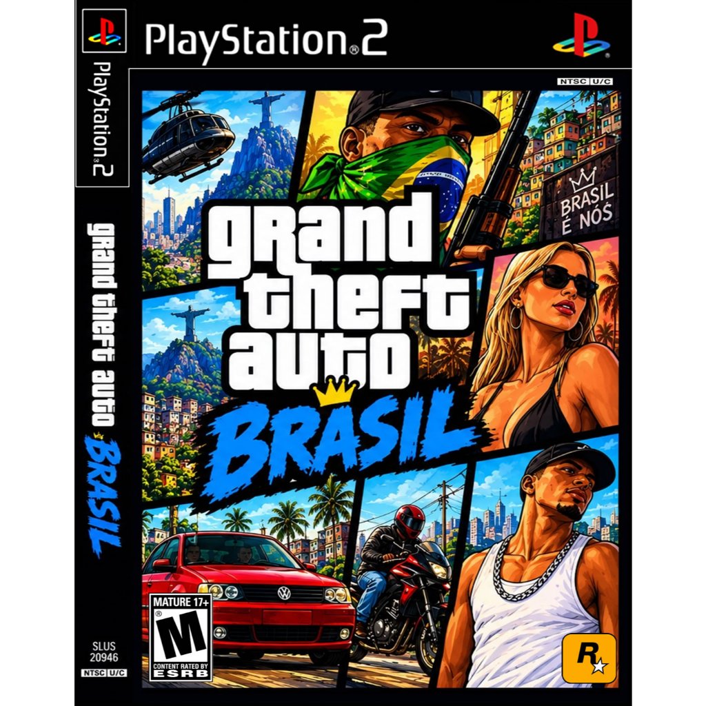 GTA San Andreas BRASIL - Ps2