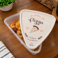 Pote Porta Fatia de Pizza Decora Plasutil