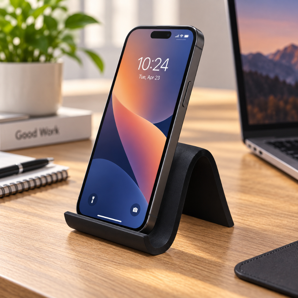 Suporte de Mesa para Celular Smartphone Porta Celular Escritório Casa Universal