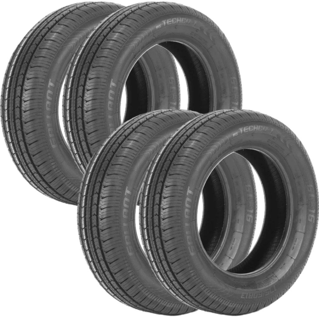 Jogo 4 Pneus 175/60 R13 Ovation VI-786 77H Novos Aro 13
