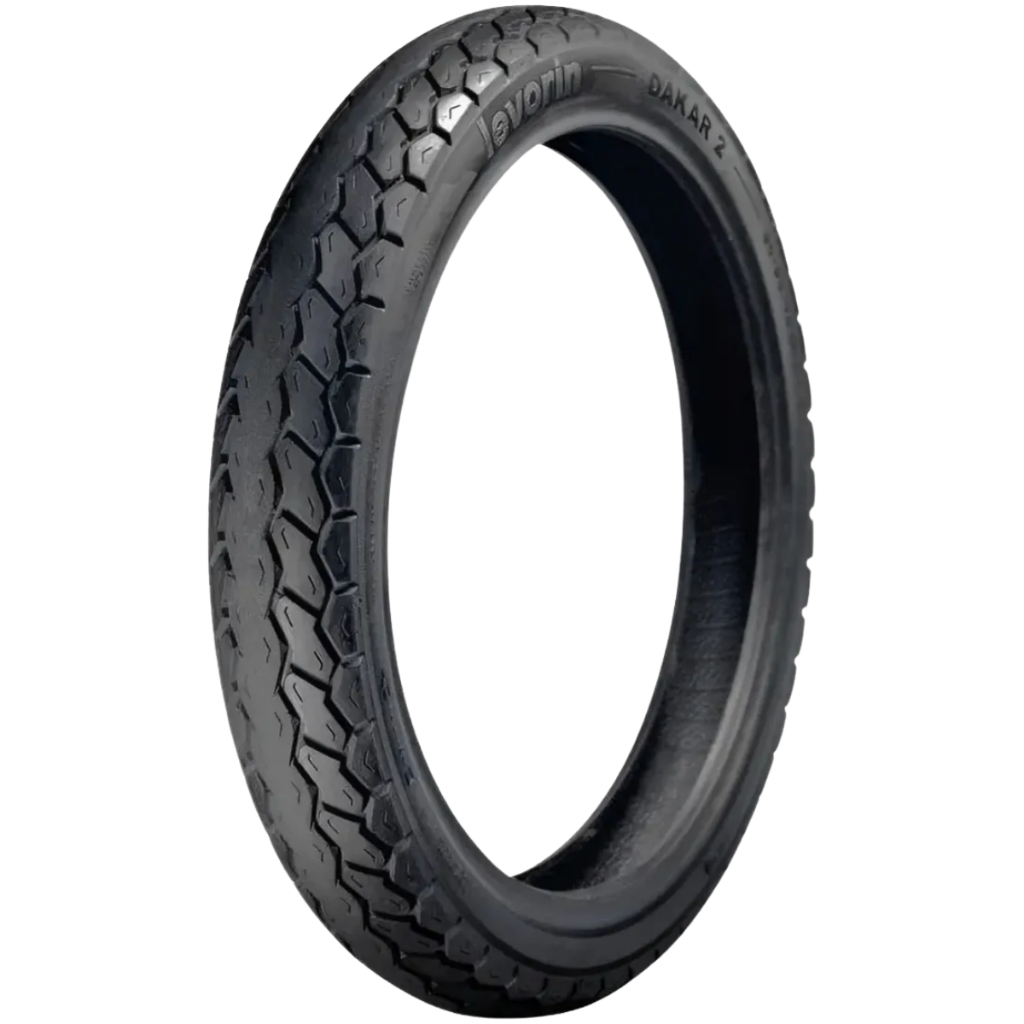 Par Pneu 60/100-17 + 80/100-14 Dakar 2 Levorin Sem Câmara — imagem 2 de 2