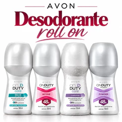 Desodorantes Antitranspirante Roll-on 50 ml - Original Avon - kit ou Unidade