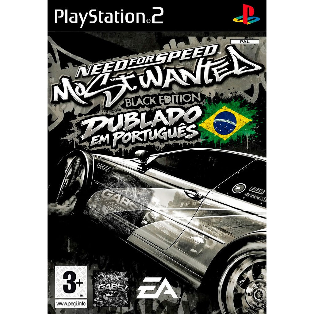 🚔 NEED FOR SPEED MOST WANTED DUBLADO E TRADUZIDO - NFS MOST WANTED BLACK EDITION PARA PLAYSTATION 2 DESBLOQUEADO