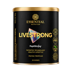 Livestrong Peptistrong Frutas Tropicais 180g Essential Nutrition