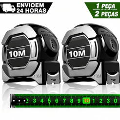 1Peças/2 Peças Trena Profissional Fita Métrica Fluorescente Com Trava 5M/7.5M/10M Aço Inoxidável Alta Precisão