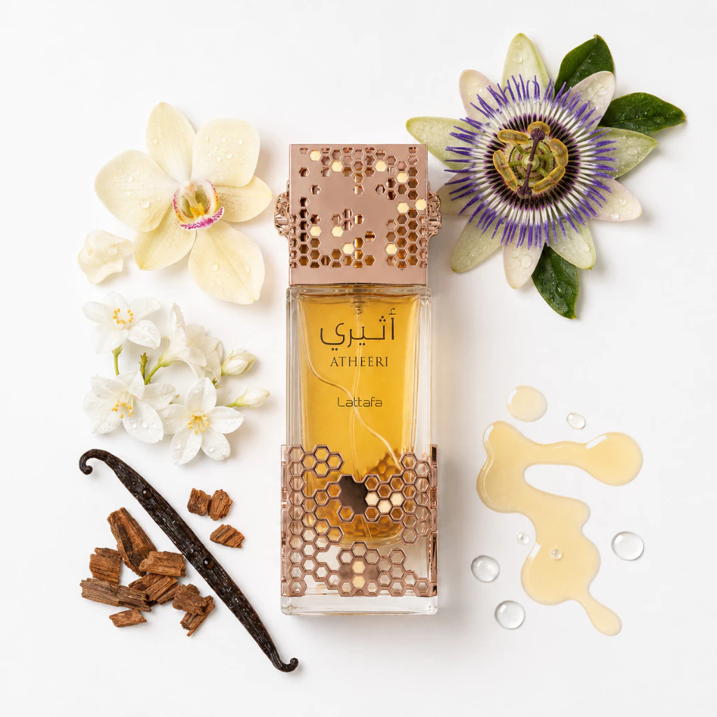 Perfume Feminino Árabe EDP 100ml Fragrância Floral Doce Luxo Alta Fixação