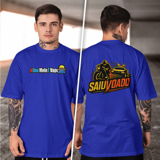 Camisetas Masculina deu mole e vapo saiu voado  Gola Redonda Estampado 2026 tecido confortavel