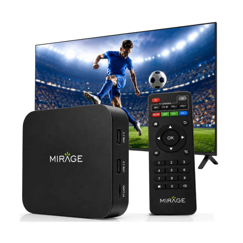 Smart Box Mirage Multilaser Transforme Sua Tv - Dc400