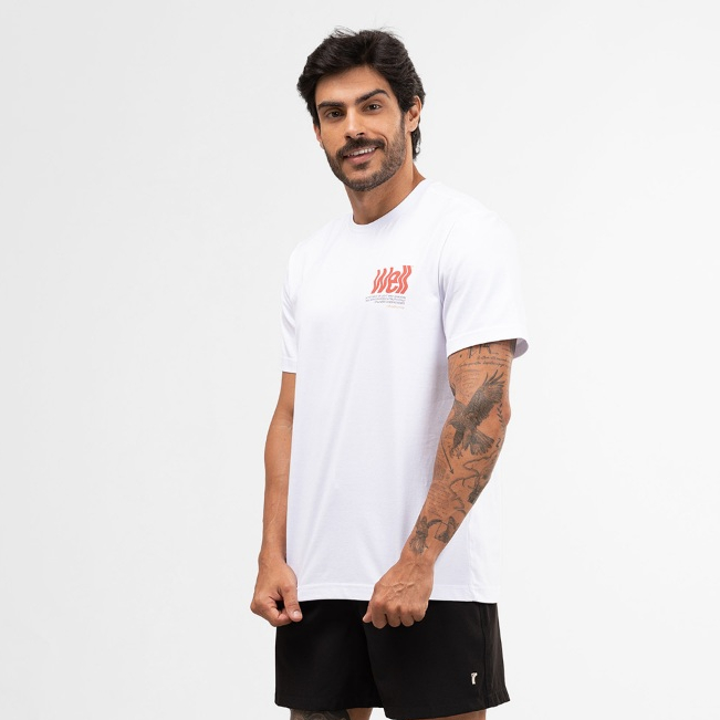 Camiseta Masculina Básica Rota do Mar 100% Algodão Estampada Confortável Macia · foto 2