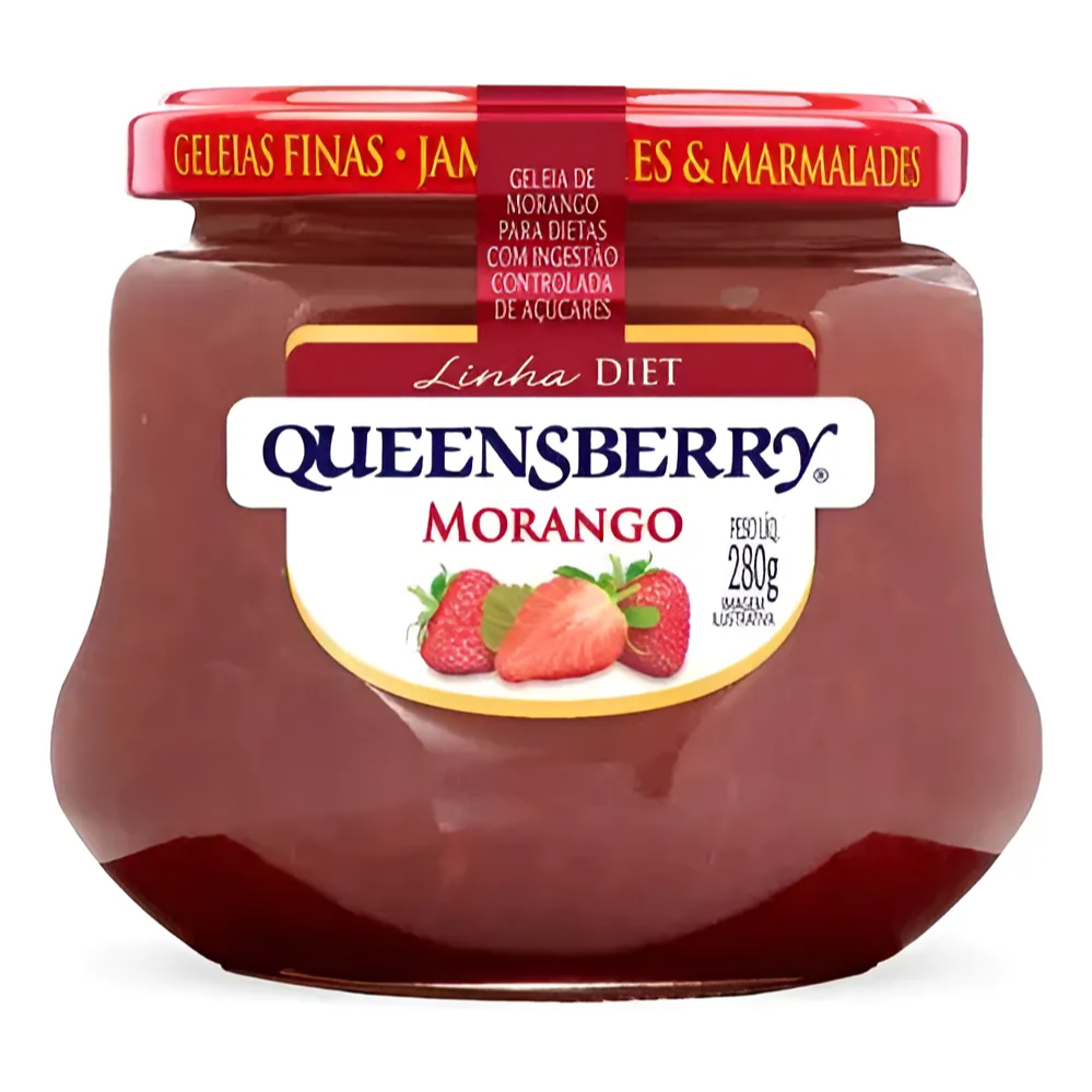 Geleia de Morango Queensberry Diet 280g