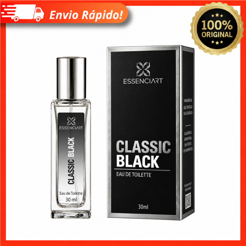 Essenciart Perfume Classic Black Eau de Toilette 30ml