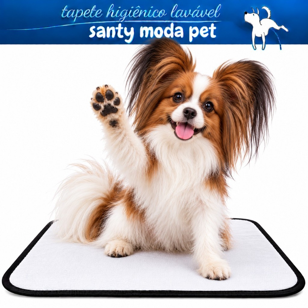 Tapete Higiênico lavavel para cães , impermeável reutilizável, 01UN. não vaza xixi pet.