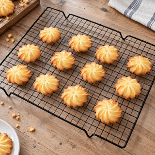 Grade de Resfriamento 42x26cm para Bolos Biscoitos Pães e Doces Tela para Confeitaria