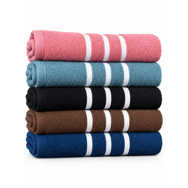 Kit Com 2 Toalha Banho Grande Macia Super Absorvente Felpuda