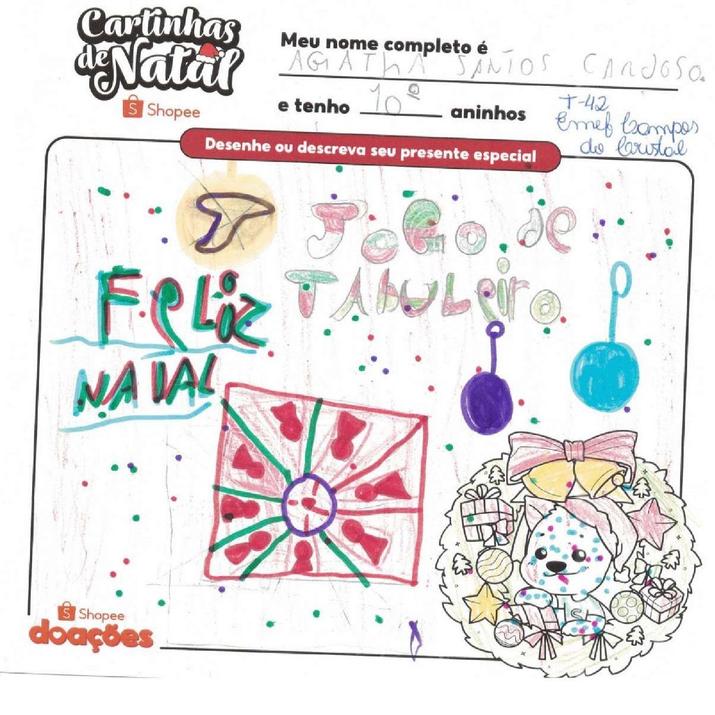 Jogo de Tabuleiro (5 a 10 Anos) - Cartinhas de Natal [1]