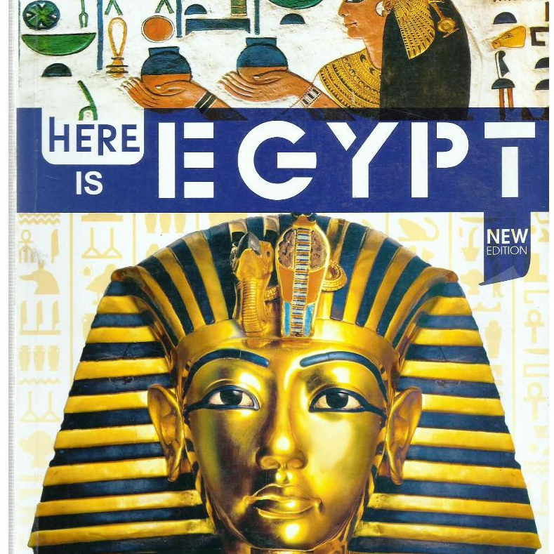 3077 Lvr- Livro 2005- Here Is Egypt- 7000 Years Of Civilization- New Edition- Em Inglês