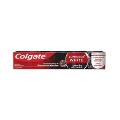 Creme Dental Clareador Colgate Luminous White Carvão Ativado 140g