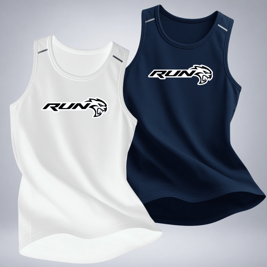 Kit 2 Regata Masculina Dry Fit Run Camiseta Esportiva Academia CrossFit Treino Musculação Corrida Verão