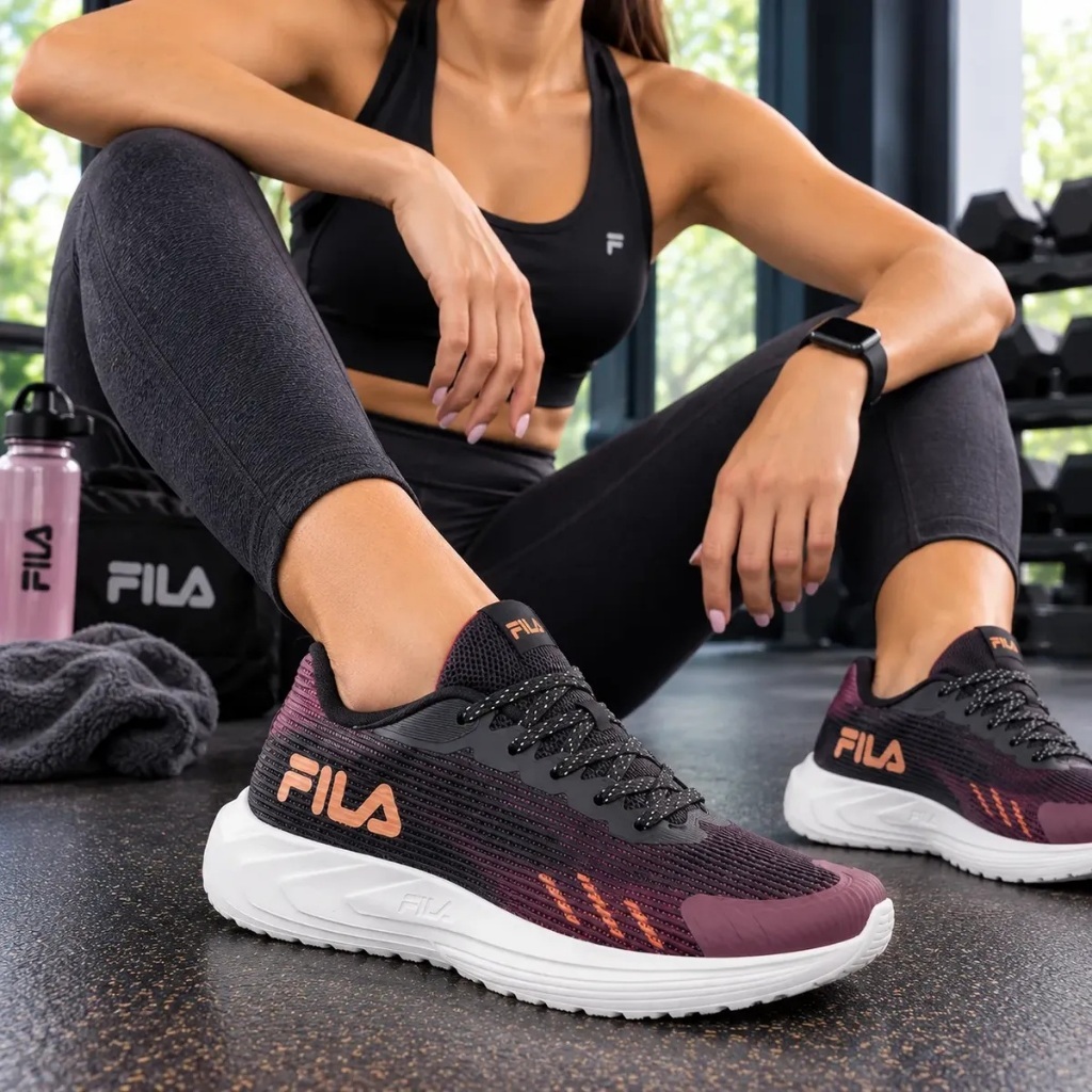 Tênis Feminino Esportivo Fila Sprint Original Tenis Academia Treino Caminhada Crossfit Confortável · foto 2