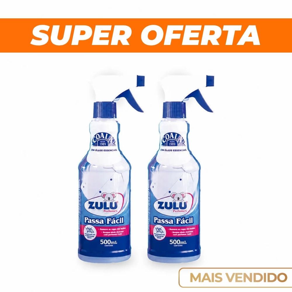 Kit 2 Passa Fácil Coala/Zulu Perfumes